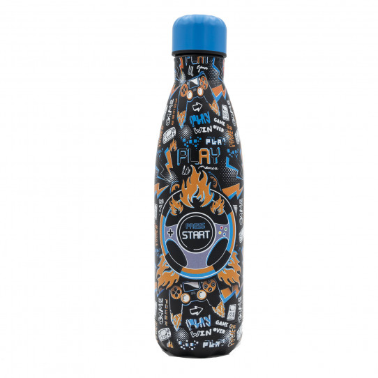 borraccia termica da 500 ml press start