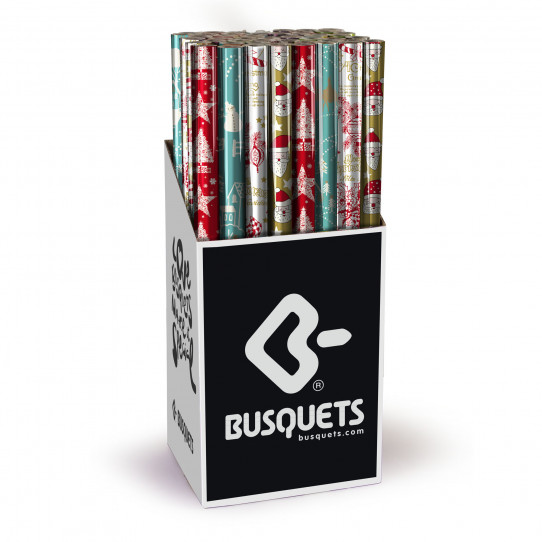 papeleria&nbsp;papel de regalo&nbsp;cajas de rollos papel de regalo de navidad 2 metros