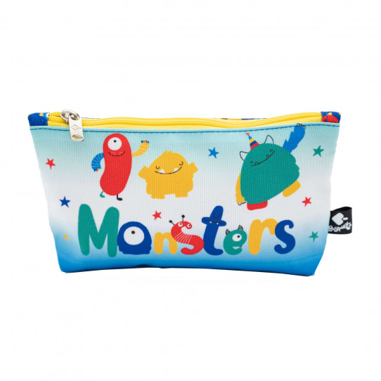 estuche escolar monsters