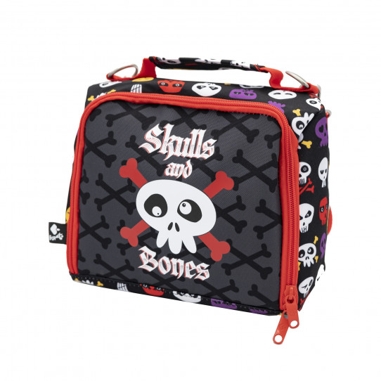 acessórios e mochilas&nbsp;lancehiras termicas e sacos almoço&nbsp;lancheira térmica skulls and bones
