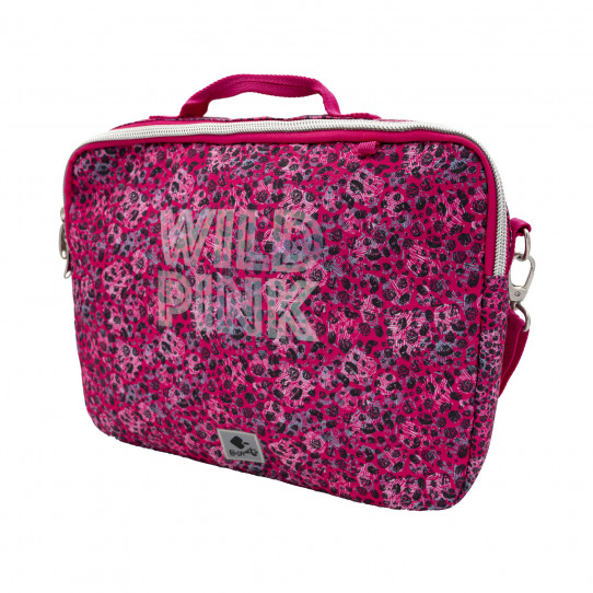 backpacks and accessorise briefcase laptop case wild pink