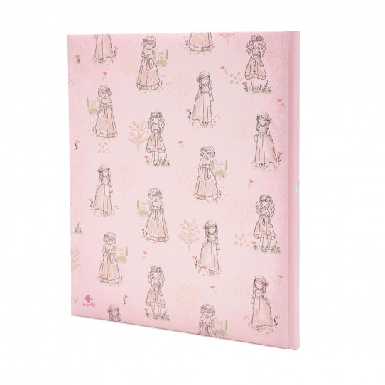 libro comunione spagnola bambina acquerella
