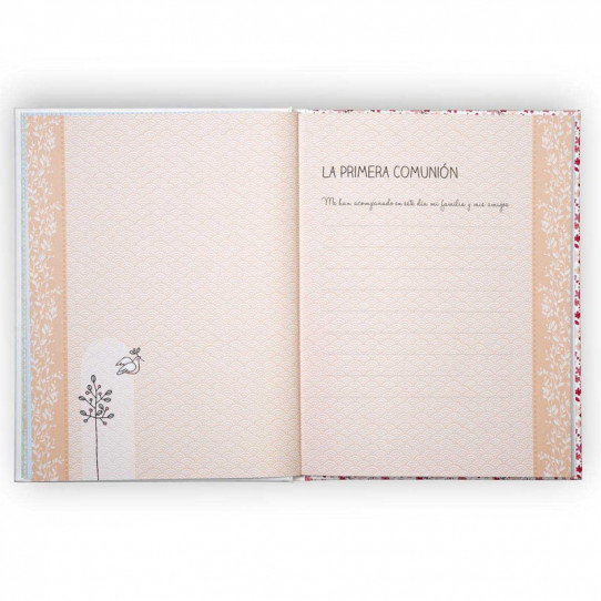 libro comunione spagnola calice