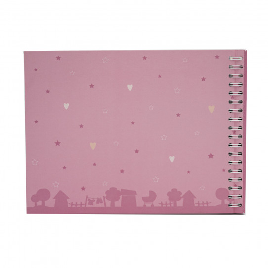 libro de mi bebé rosa niña