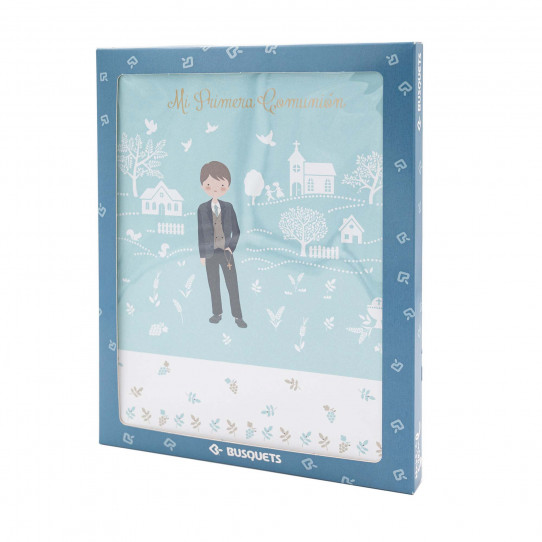 libro de recuerdos primera comunion niño
