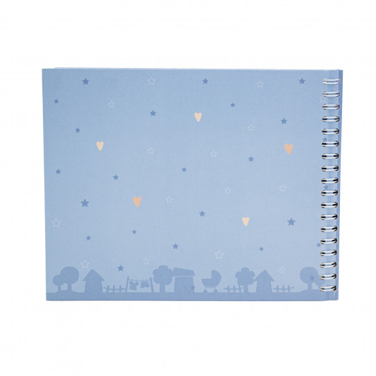 livre mon bébé bleu enfant