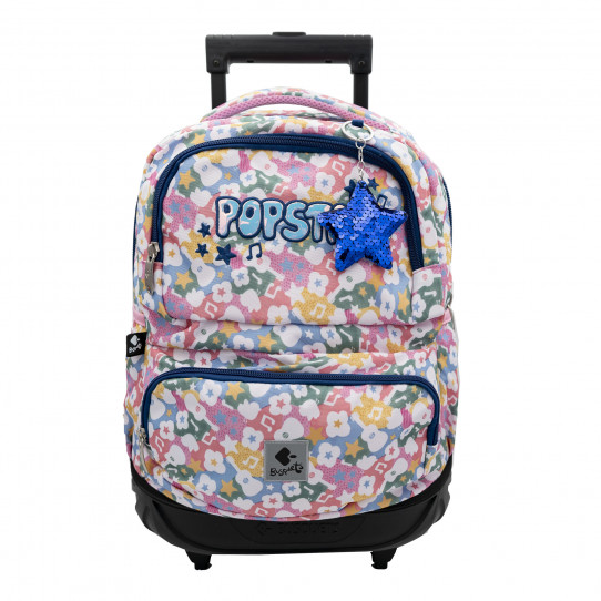 mochila dupla rodas popstar