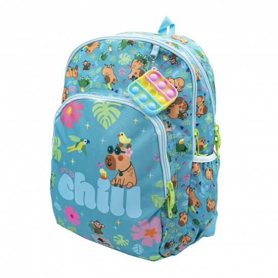 Mochila escolar grande Born to chill