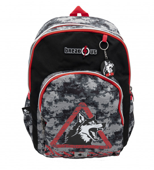 mochila escolar grande breakout