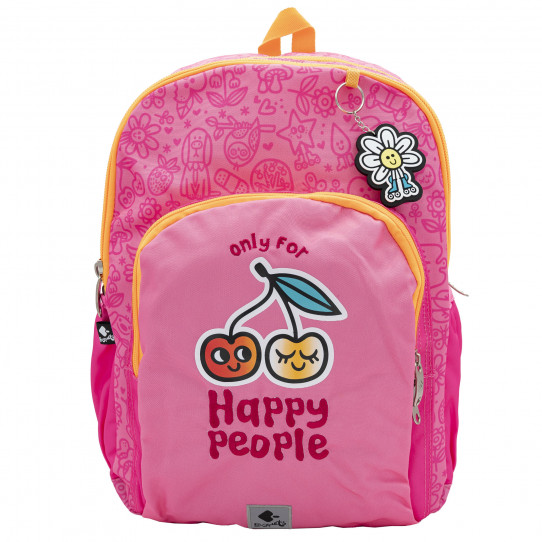 mochila escolar  grande happy people