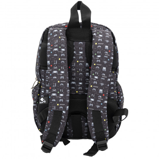 mochila escolar mediana game over