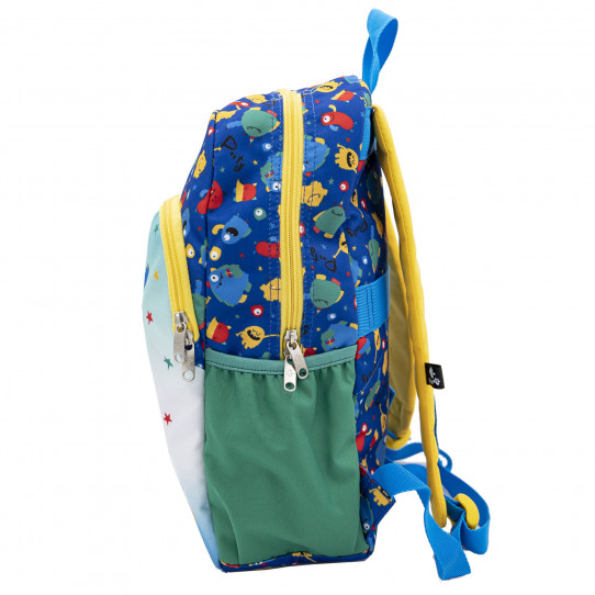 mochila infantil grande monsters