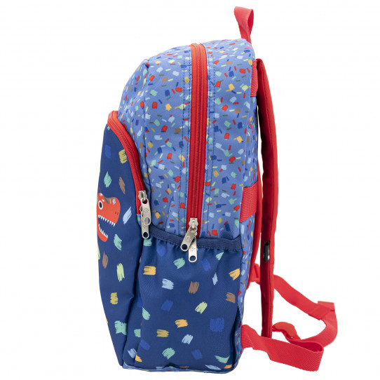 mochila infantil grande surfing dino