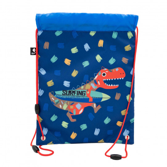 mochila saco surfing dino