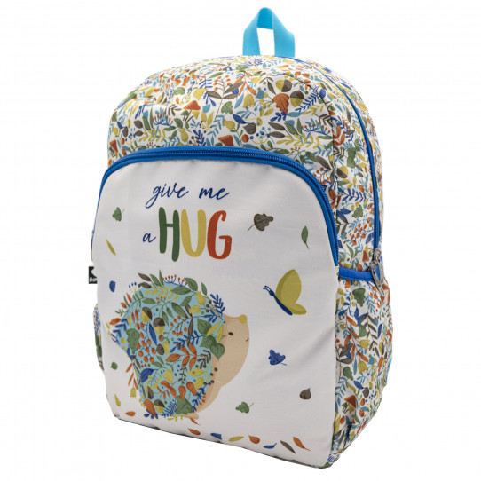 School backpack Kids Hedgehog