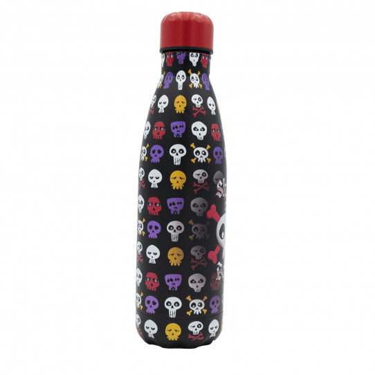 skulls and bones 500 ml insulated bottle
