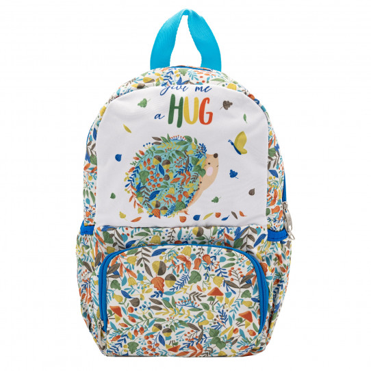 small backpack kids hedgehog