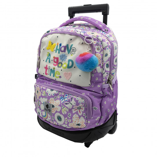 Trolley backpack Have a good time