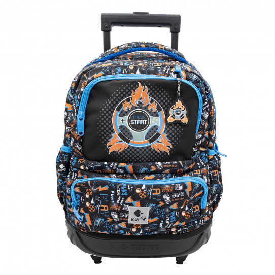 trolley backpack press start