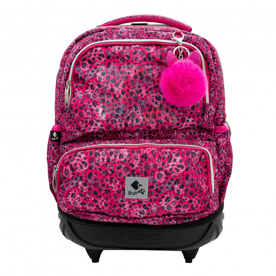 trolley backpack wild pink
