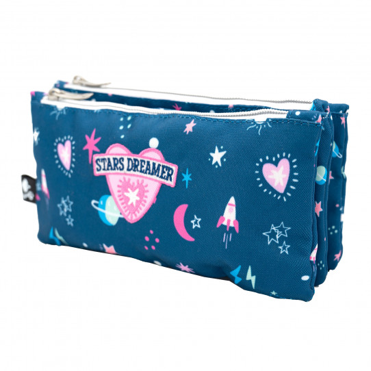accessories et sacs a dos trousses scolaires trousse compartments dreamer