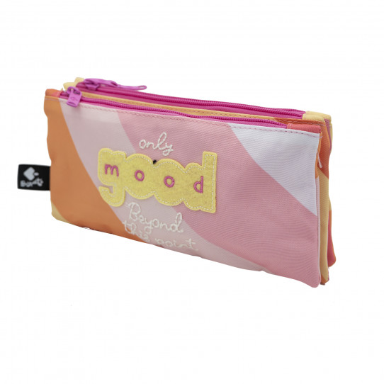 accessories et sacs a dos&nbsp;trousses scolaires&nbsp;trousse compartments good mood
