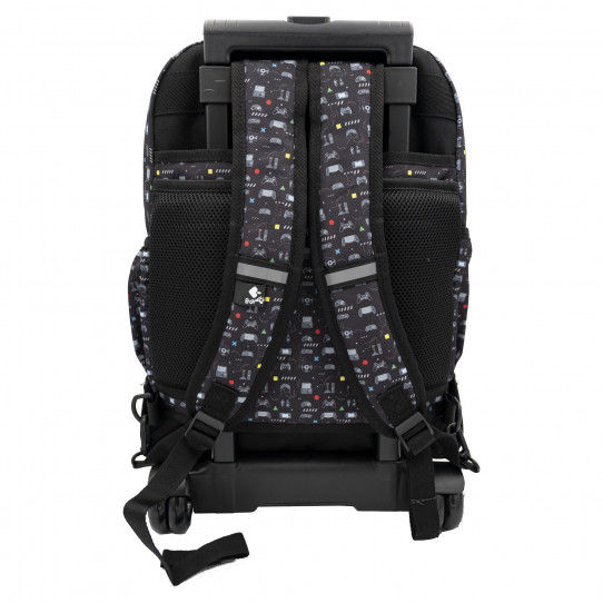 zaino doppio con ruote game over