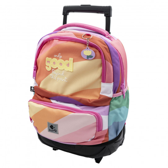 accessori e zaini&nbsp;zaino scuola con ruote&nbsp;zaino doppio con ruote good mood