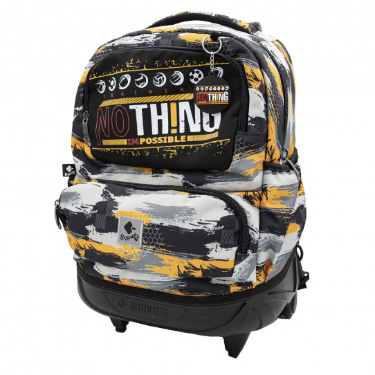 accessori e zaini zaino scuola trolley zaino doppio con ruote training