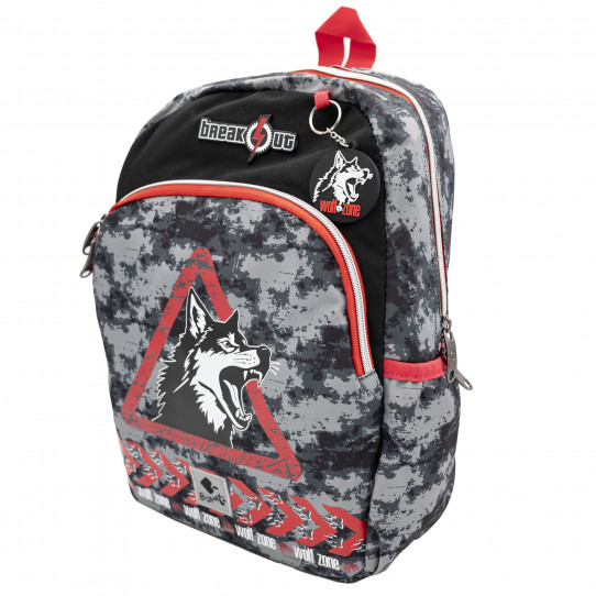 accessori e zaini zaini scuola zaino scuola breakout wolf zone