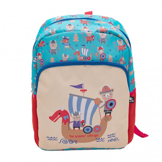 kids vikings school backpack