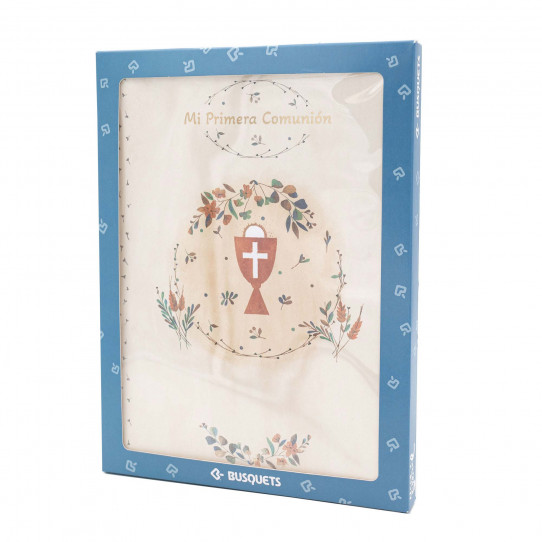 livre communion espagnole calice elegant