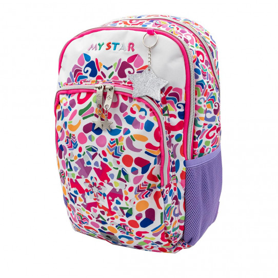 Mochila escolar grande adaptable My Star