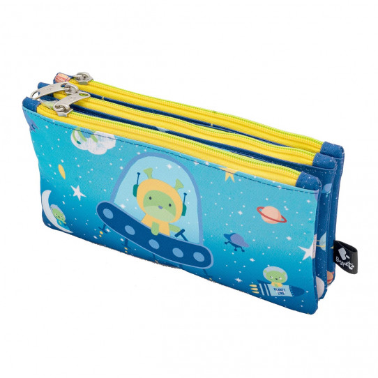 pencil case compartments Kids Ovni