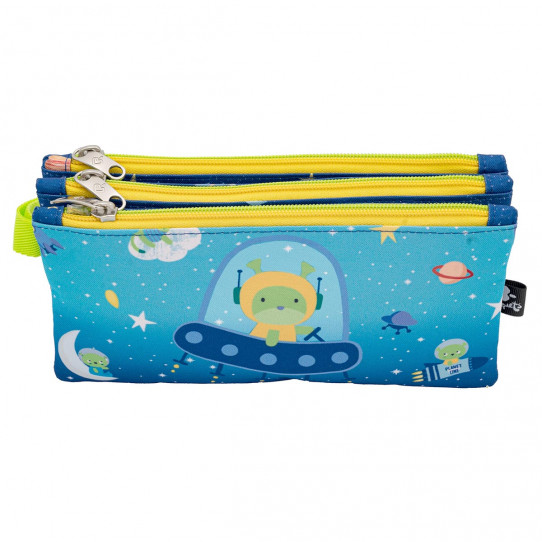 pencil case compartments kids ovni