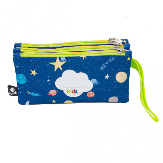 pencil case compartments kids ovni