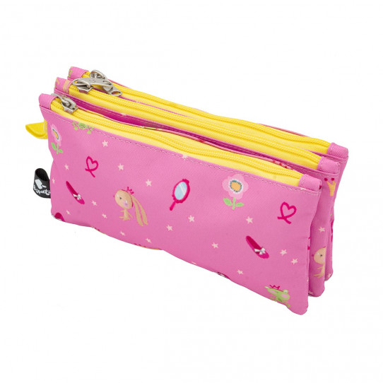 accessori e zaini portamatite scuola portatutto triplo kids sweet girl