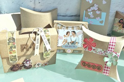 ¡Nos encantan las bodas, y si hay detalles Scrapbook más!