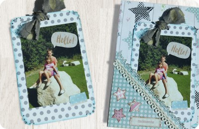 Revivez les vacances d´été dans un album photo scrapbooking