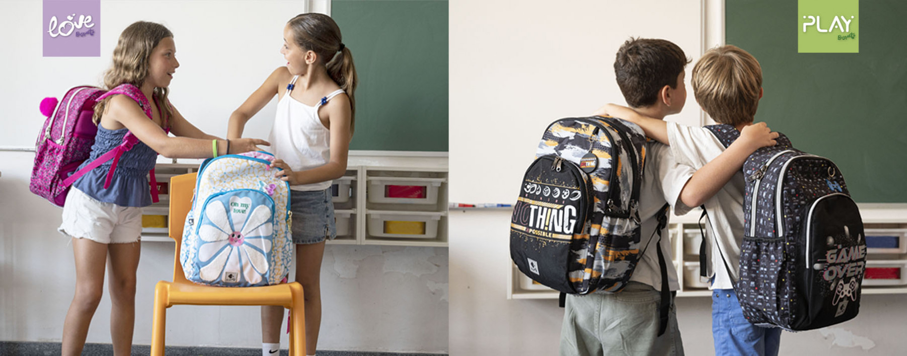 COME AND DISCOVER OUR SCHOOL BACKPACKS