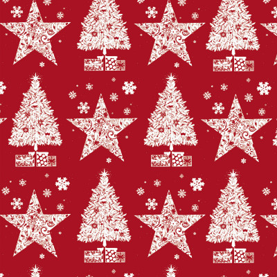 Papel de regalo de Navidad en rollos. Un regalo empieza a sorprender mucho antes de abrirlo.